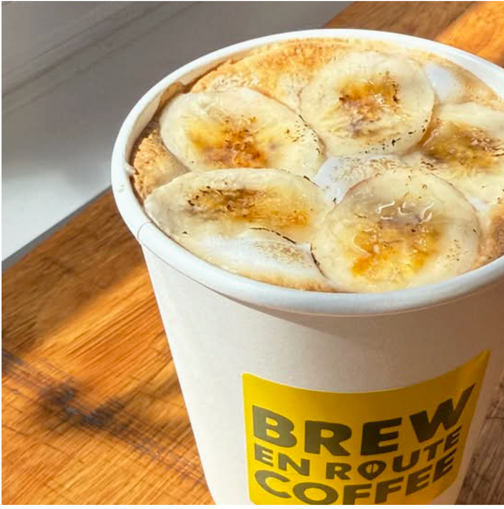 Banana Brulée Latte