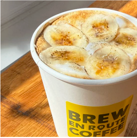 Banana Brulée Latte