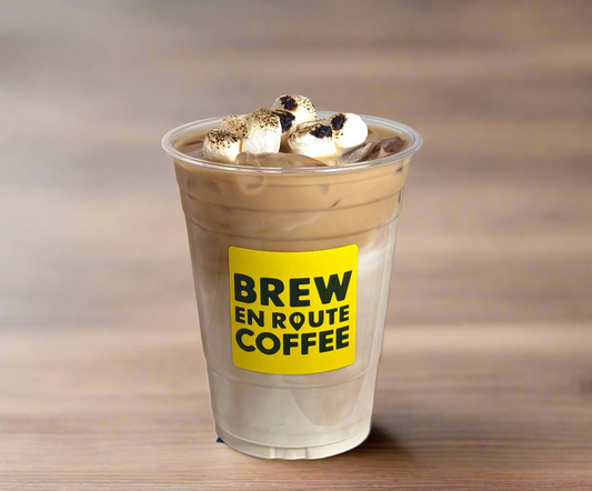 Iced Toasted Marshmallow Latte