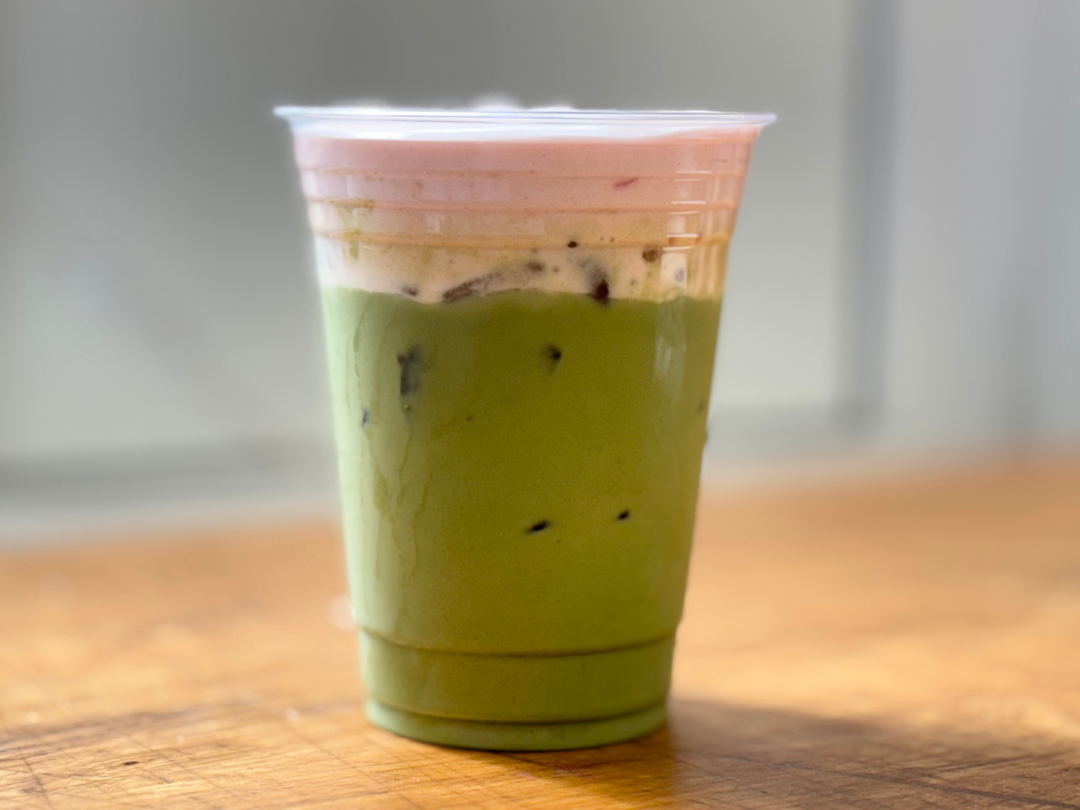 Strawberry Matcha Cloud