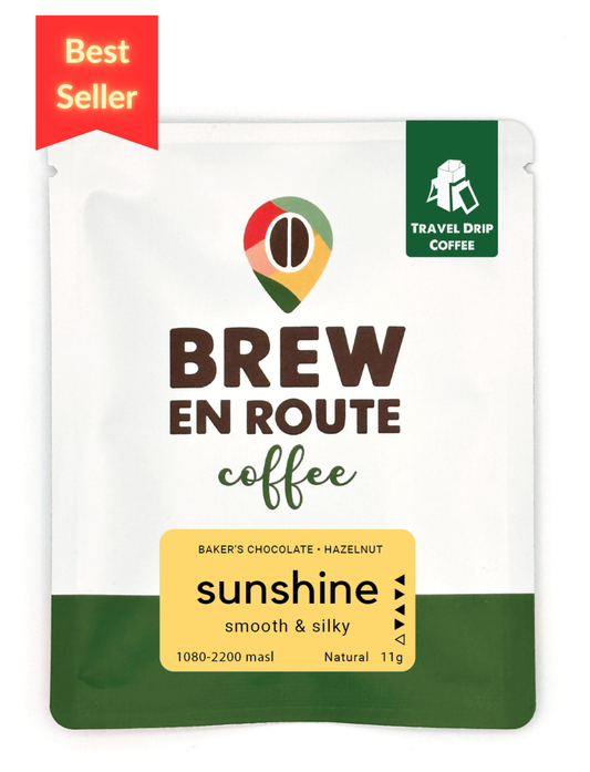 Sunshine- Our House Signature | Travel Drip Coffee Single Serve (12 pack)