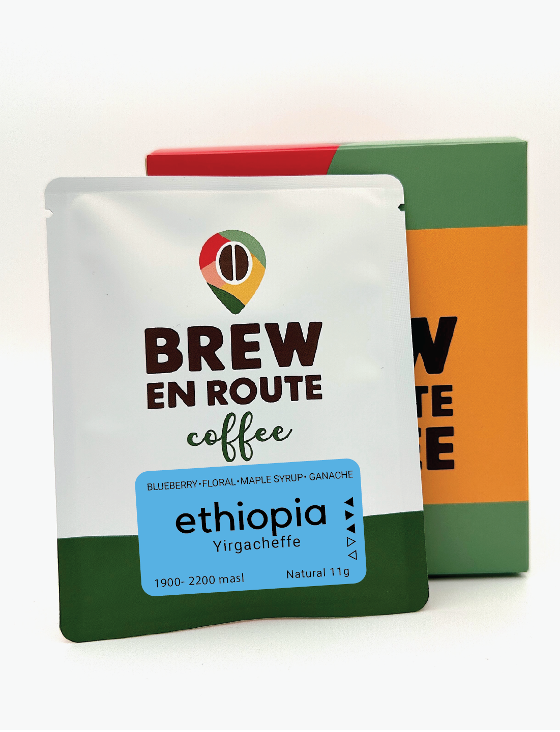 Ethiopia Yirgacheffe G1| Travel Drip Coffee Single Serve (12 pack)