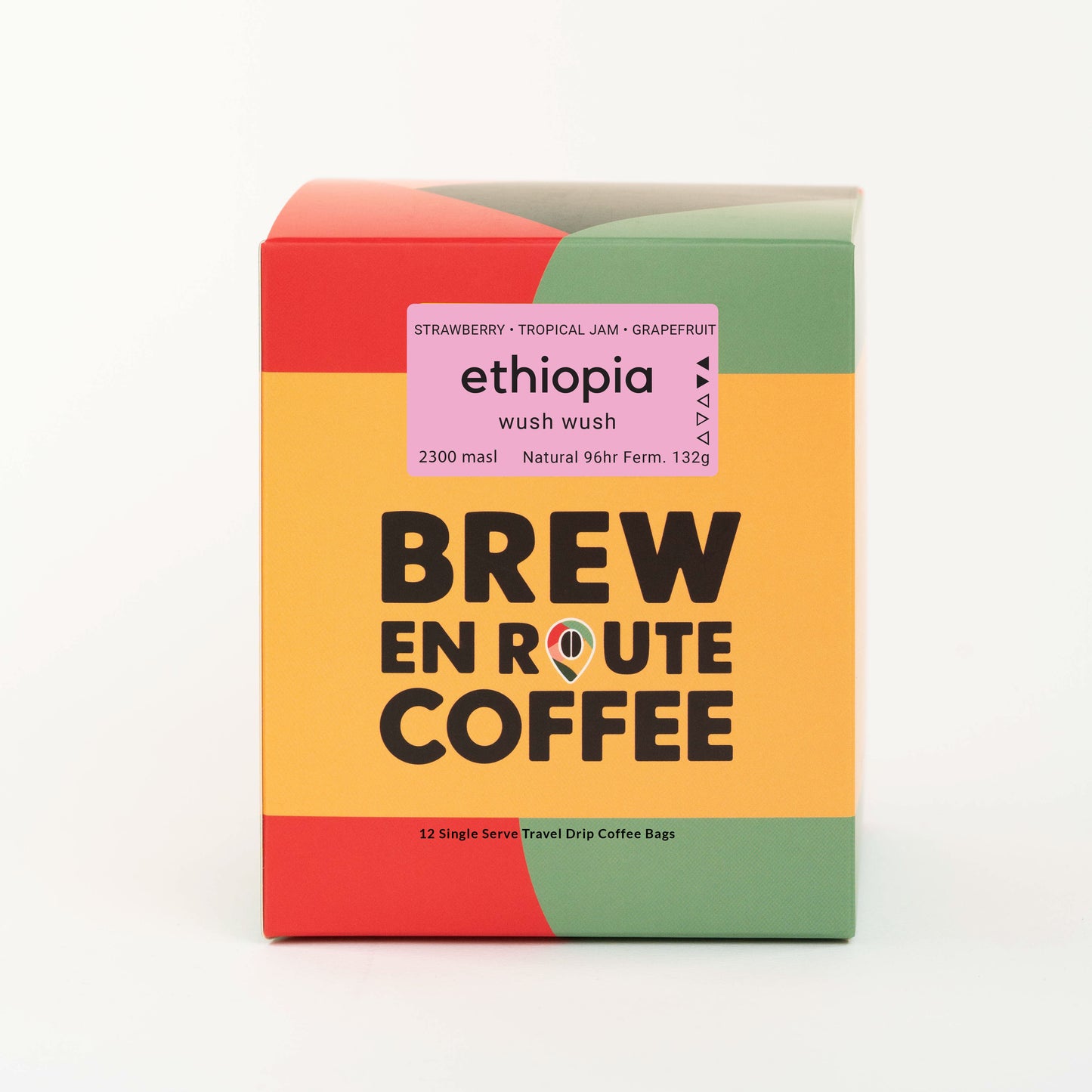 Ethiopia Wush Wush 96 hours dry fermentation | Travel Drip Coffee Single Serve