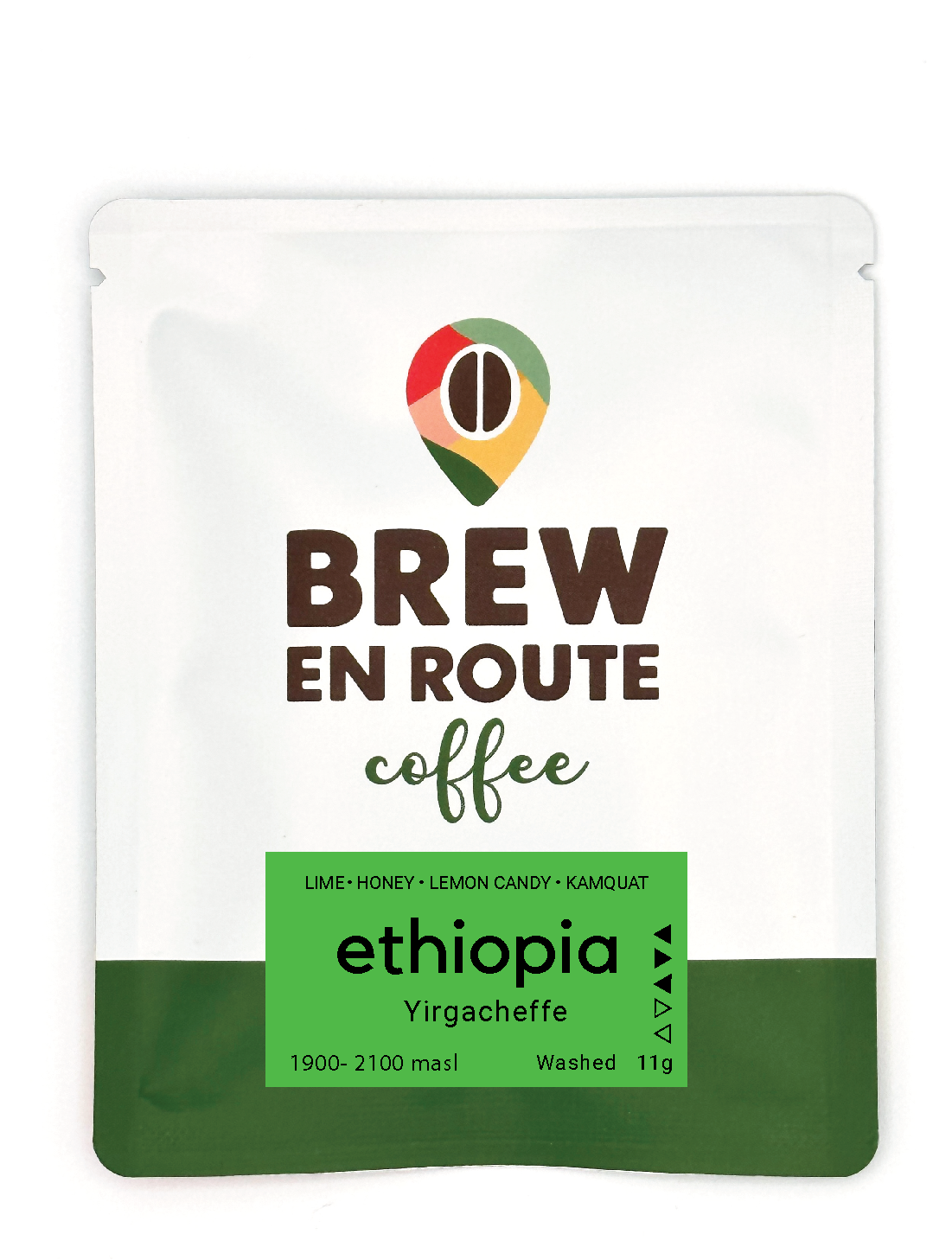 Ethiopia Yirgacheffe Washed | Travel Drip Coffee Single Serve (12 pack)