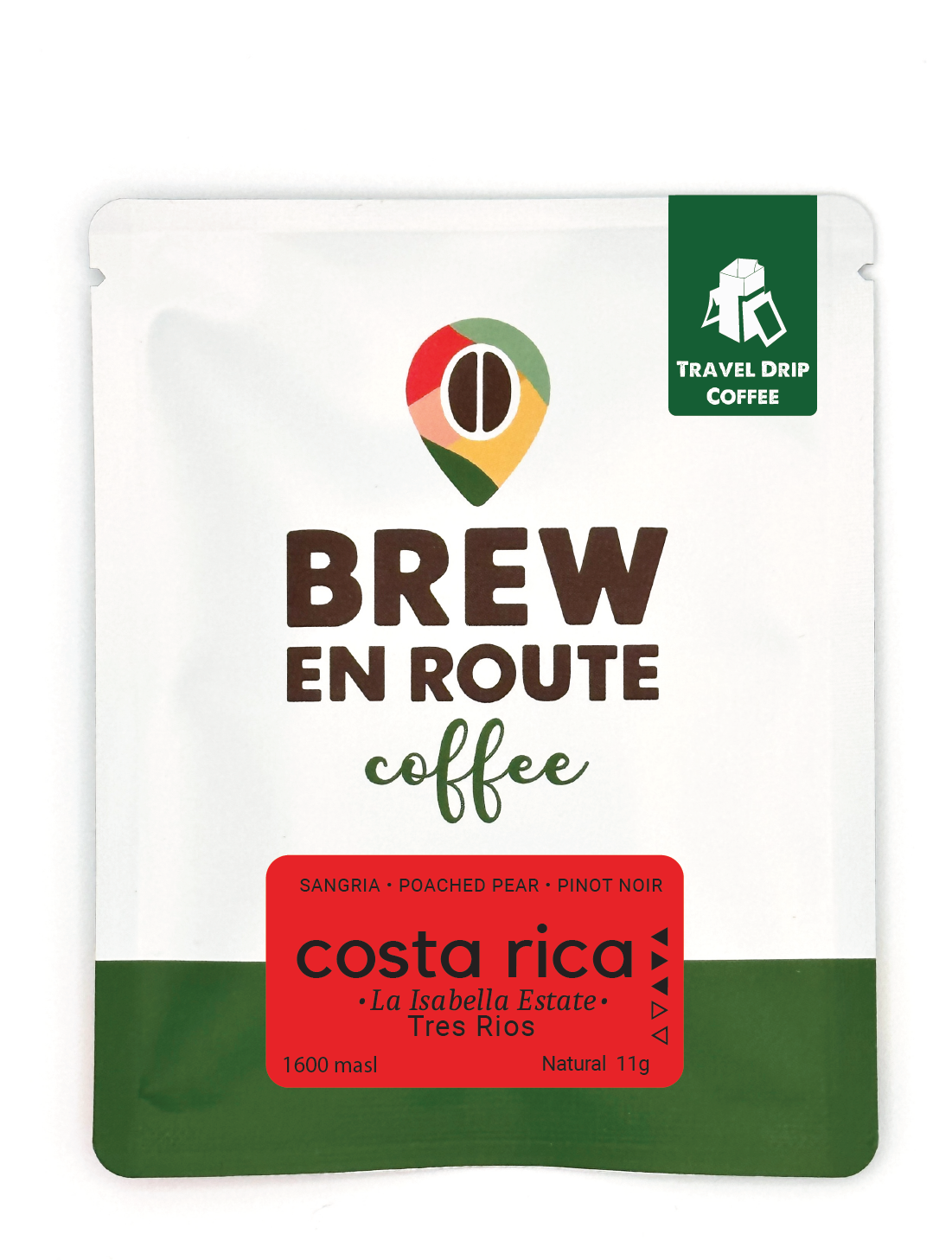 Costa Rica Finca La Isabella | Travel Drip Coffee Single Serve (12 pack)