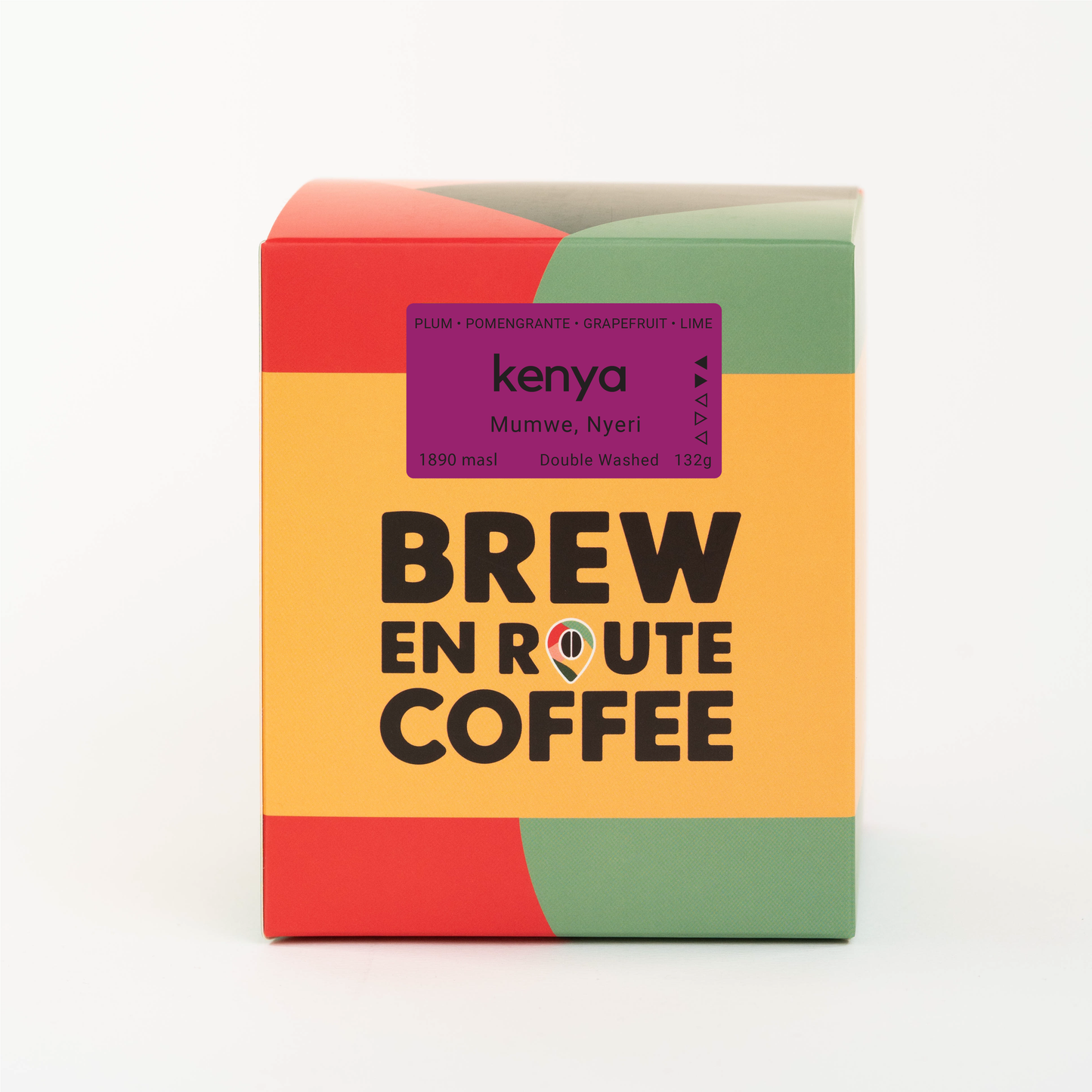 Kenya |Double Fermented and Double Washed | Travel Drip Coffee Single Serve (12 pack)