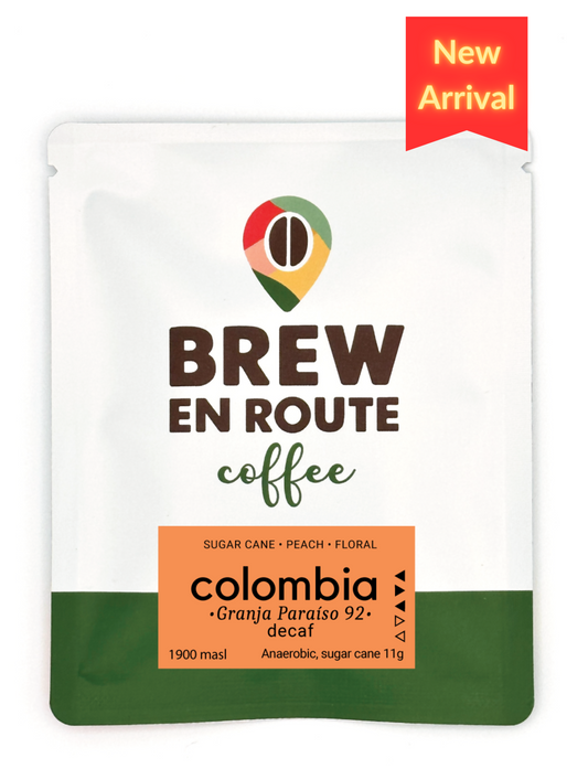 Colombia Decaf Granja Paraíso 92 | Travel Drip Coffee Single Serve (12 pack)